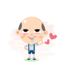 The little bald boy（個別スタンプ：19）