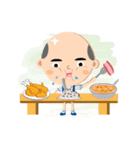The little bald boy（個別スタンプ：24）