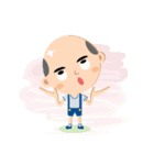 The little bald boy（個別スタンプ：33）