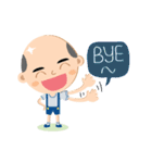 The little bald boy（個別スタンプ：38）