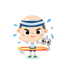 The little bald boy（個別スタンプ：39）