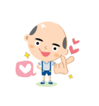 The little bald boy（個別スタンプ：40）
