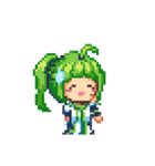 Mintchan Pixelart（個別スタンプ：3）