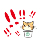 カフェ猫 by 缶猫（個別スタンプ：5）