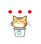 カフェ猫 by 缶猫（個別スタンプ：6）