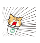 カフェ猫 by 缶猫（個別スタンプ：8）