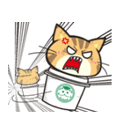 カフェ猫 by 缶猫（個別スタンプ：9）