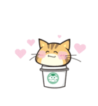 カフェ猫 by 缶猫（個別スタンプ：28）