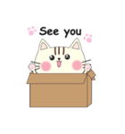 ねこねこラバーズ（個別スタンプ：18）