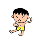 プライ仙人とエビプライくん（個別スタンプ：6）