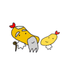 プライ仙人とエビプライくん（個別スタンプ：37）