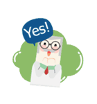 Dr. Gambac ＆ Kamio Fin Stickers（個別スタンプ：6）