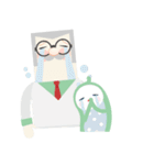 Dr. Gambac ＆ Kamio Fin Stickers（個別スタンプ：11）