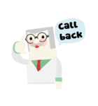 Dr. Gambac ＆ Kamio Fin Stickers（個別スタンプ：22）