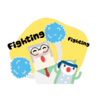 Dr. Gambac ＆ Kamio Fin Stickers（個別スタンプ：25）