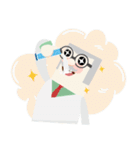 Dr. Gambac ＆ Kamio Fin Stickers（個別スタンプ：30）