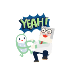 Dr. Gambac ＆ Kamio Fin Stickers（個別スタンプ：32）