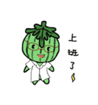 the life of watermelon man（個別スタンプ：7）