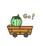 the life of watermelon man（個別スタンプ：30）