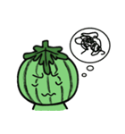 the life of watermelon man（個別スタンプ：33）