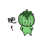 the life of watermelon man（個別スタンプ：34）