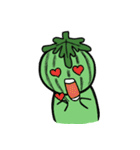 the life of watermelon man（個別スタンプ：36）