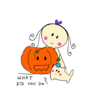 Dinkyneko ＆ Friends #7 Autumn ＆Halloween（個別スタンプ：14）