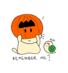 Dinkyneko ＆ Friends #7 Autumn ＆Halloween（個別スタンプ：28）