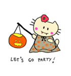 Dinkyneko ＆ Friends #7 Autumn ＆Halloween（個別スタンプ：29）