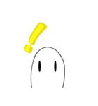 Not a ghost, it's a phantom！（個別スタンプ：9）