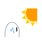 Not a ghost, it's a phantom！（個別スタンプ：21）