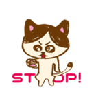 青のねこちゃん！（個別スタンプ：29）