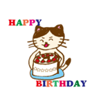 青のねこちゃん！（個別スタンプ：32）