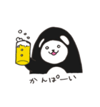 働け！シャチくま（個別スタンプ：19）