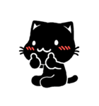 mew mew blacky 5（個別スタンプ：12）