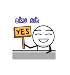 YOLO YOLO : Stiker Animasi（個別スタンプ：4）
