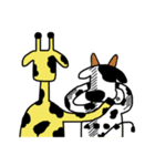 Giraffe's school life（個別スタンプ：12）