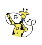 Giraffe's school life（個別スタンプ：21）