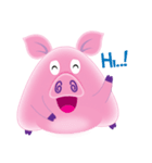 Another Fat and Cute Piku-Pig（個別スタンプ：1）