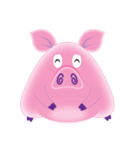 Another Fat and Cute Piku-Pig（個別スタンプ：7）