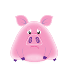 Another Fat and Cute Piku-Pig（個別スタンプ：9）