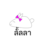 Shirokun Little White Rabbit（個別スタンプ：6）
