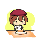 Waku Waku Work Girl4(pastry chef v)（個別スタンプ：17）