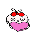 うさぎちゃん。。。（個別スタンプ：34）
