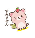 Strawberry Cat ストロベリー猫♪（個別スタンプ：5）