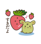 Strawberry Cat ストロベリー猫♪（個別スタンプ：23）