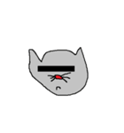 猫「みゃお～。」（個別スタンプ：4）
