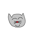 猫「みゃお～。」（個別スタンプ：7）