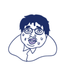今こんなきもち〜ブサメンver〜（個別スタンプ：5）