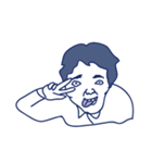 今こんなきもち〜ブサメンver〜（個別スタンプ：25）